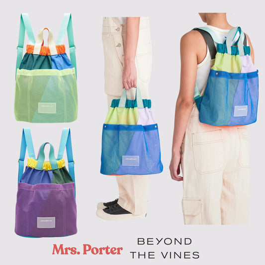 Beyond The Vines BTV Super Panelled Dumpling Backpack