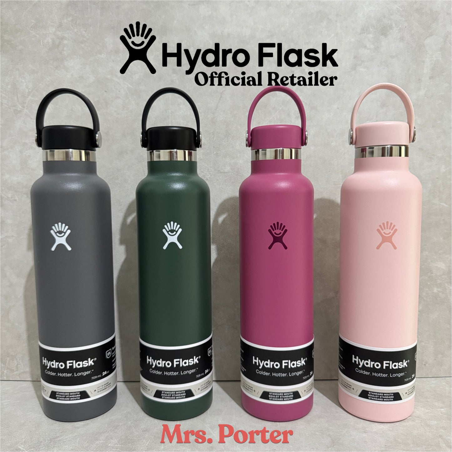 Hydro Flask Tumbler 24oz (710ml) Standard Mouth with Flex Cap