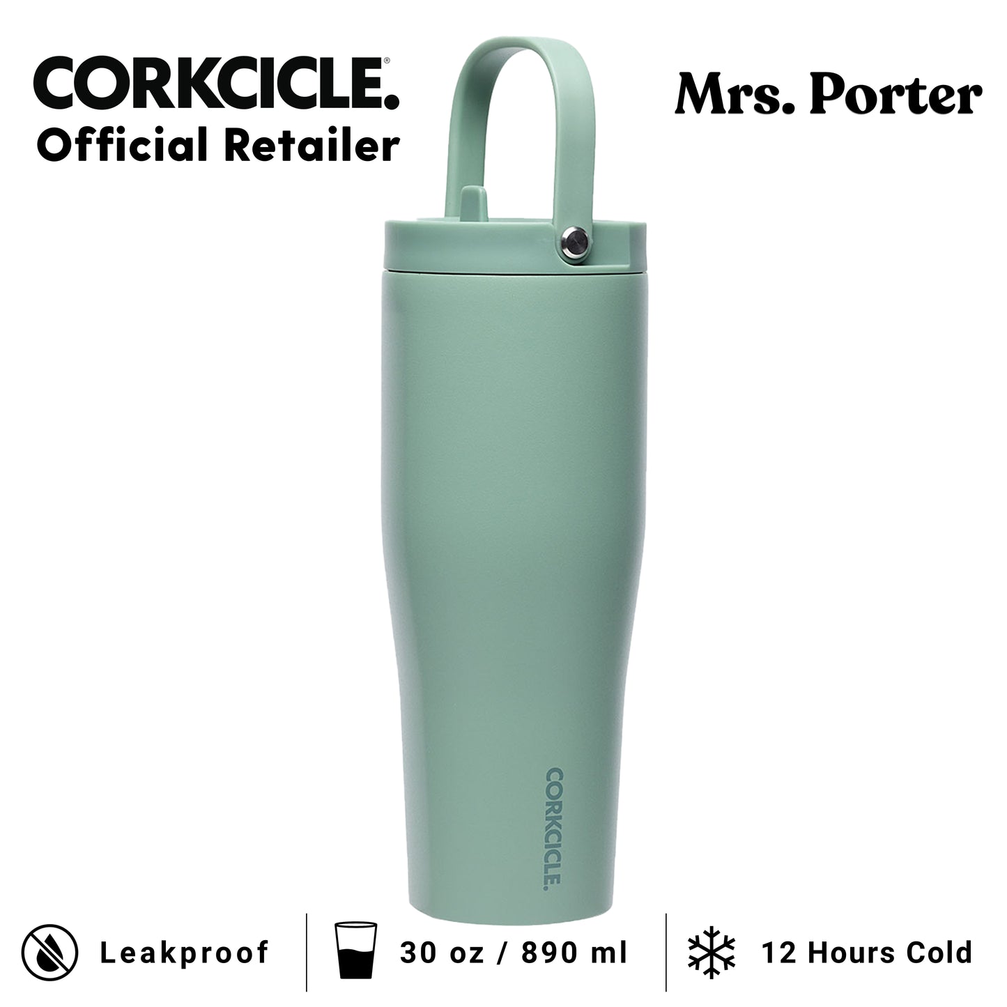 CORKCICLE Go Cup XL 30oz Stainless Steel