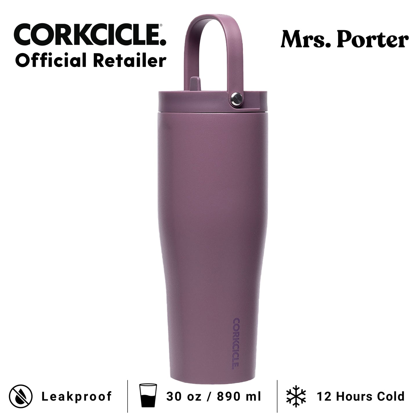 CORKCICLE Go Cup XL 30oz Stainless Steel