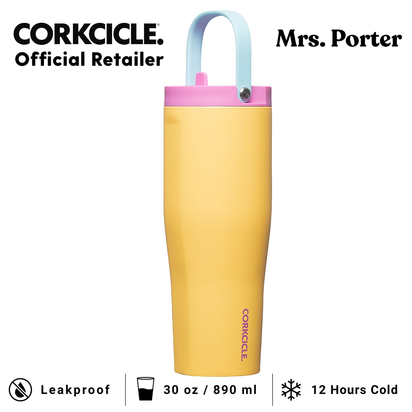 CORKCICLE Go Cup XL 30oz Stainless Steel