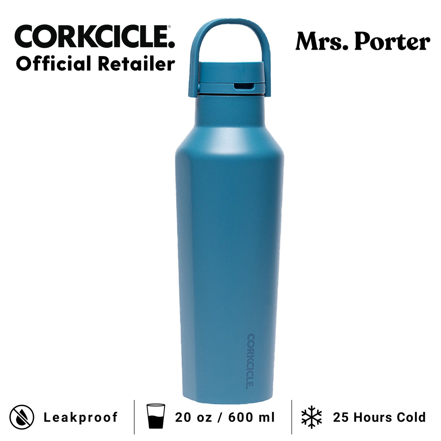 CORKCICLE Sport Canteen 20oz Water Bottle