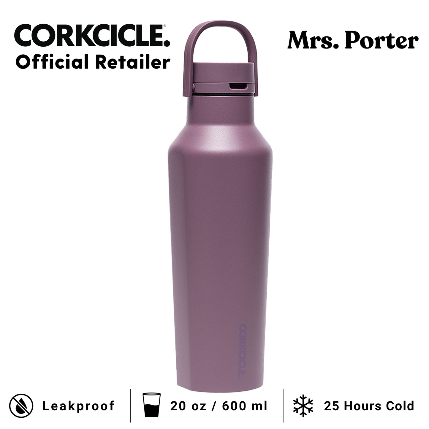 CORKCICLE Sport Canteen 20oz Water Bottle