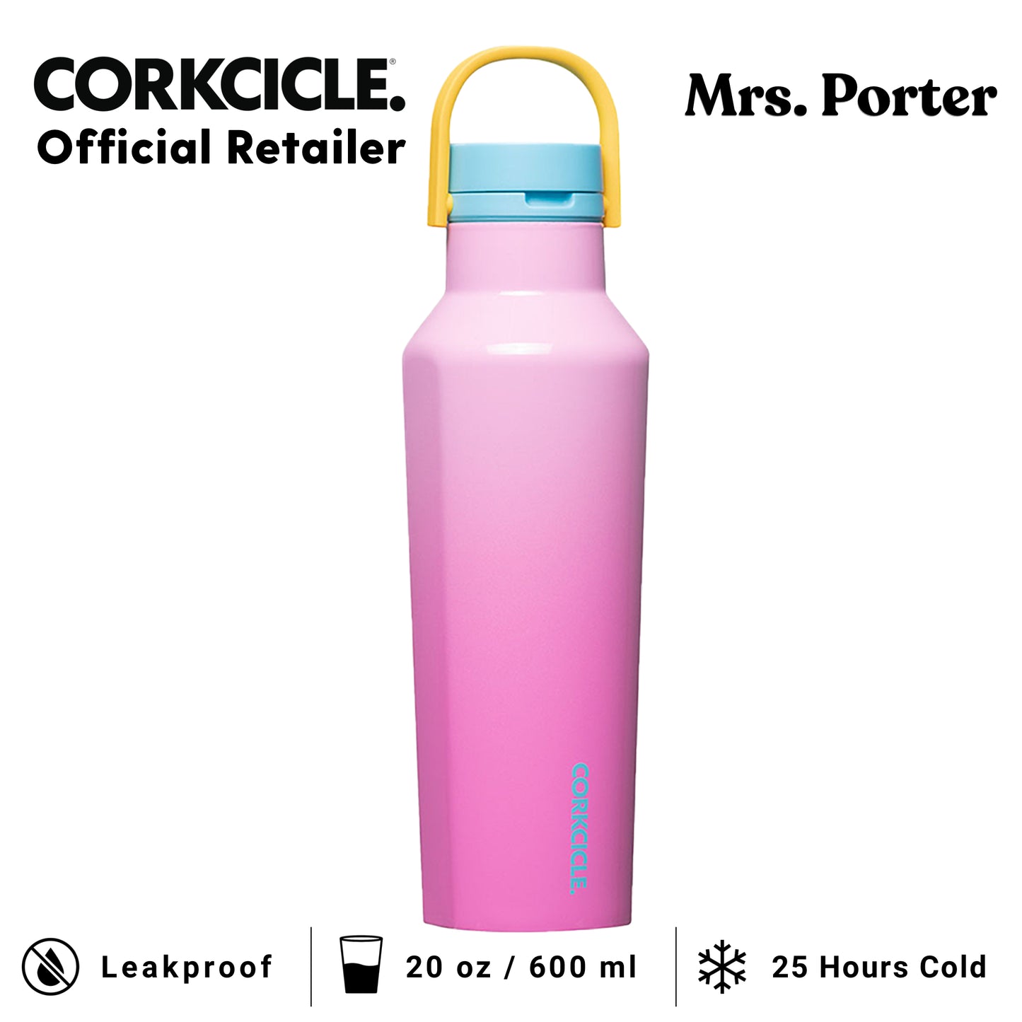 CORKCICLE Sport Canteen 20oz Water Bottle