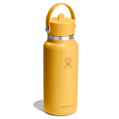 Hydro Flask Tumbler 32oz (946mL) Wide Mouth with Flex Straw Cap