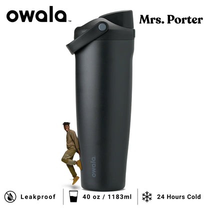 Owala FreeSip Sway 40oz (1183ml) Insulated Stainless-Steel Water Bottle