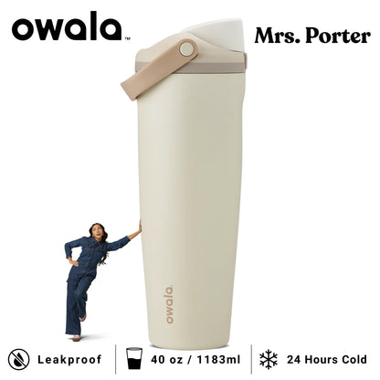 Owala FreeSip Sway 40oz (1183ml) Insulated Stainless-Steel Water Bottle