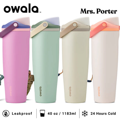 Owala FreeSip Sway 40oz (1183ml) Insulated Stainless-Steel Water Bottle