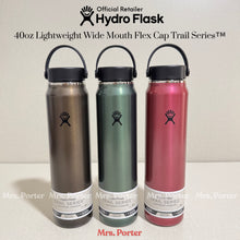 Hydro Flask Tumbler 40oz (1180ml) Lightweight Wide Mouth Trail Series with Flex Cap - Mrs. Porter