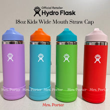 Hydro Flask Kids 18oz (532ml) Wide Mouth with Straw Cap - Mrs. Porter