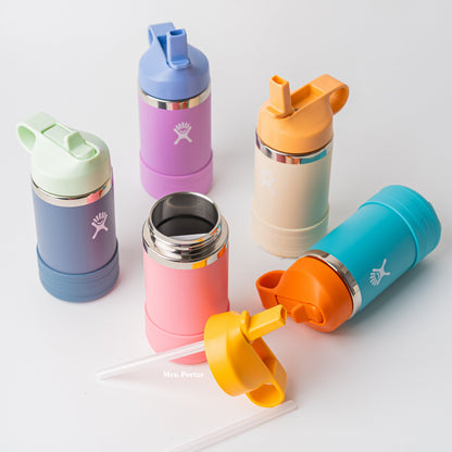 Hydro Flask Kids 12oz (345ml) Wide Mouth with Straw Cap