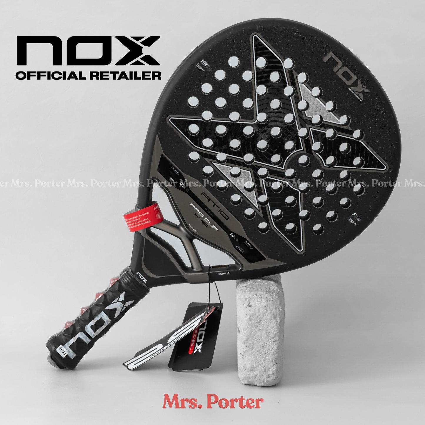 NOX AT10 PRO CUP HARD BY AGUSTÍN TAPIA PADEL RACKET