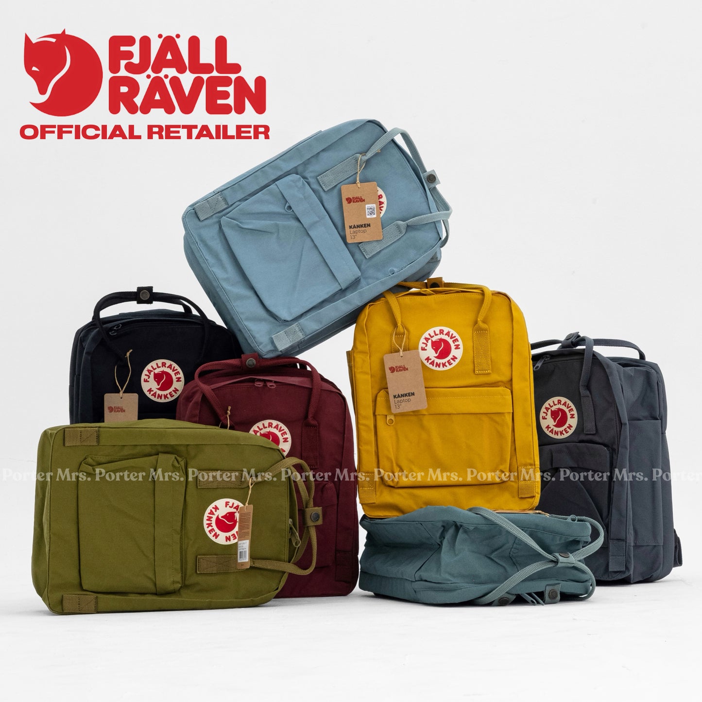 Fjallraven Kanken Laptop 13 15 17 Backpack