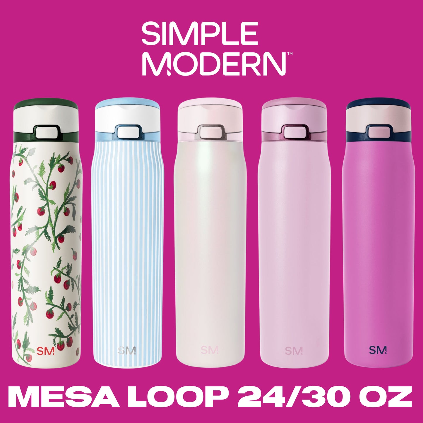 Simple Modern Mesa Loop with Covered Spout 24oz 30oz