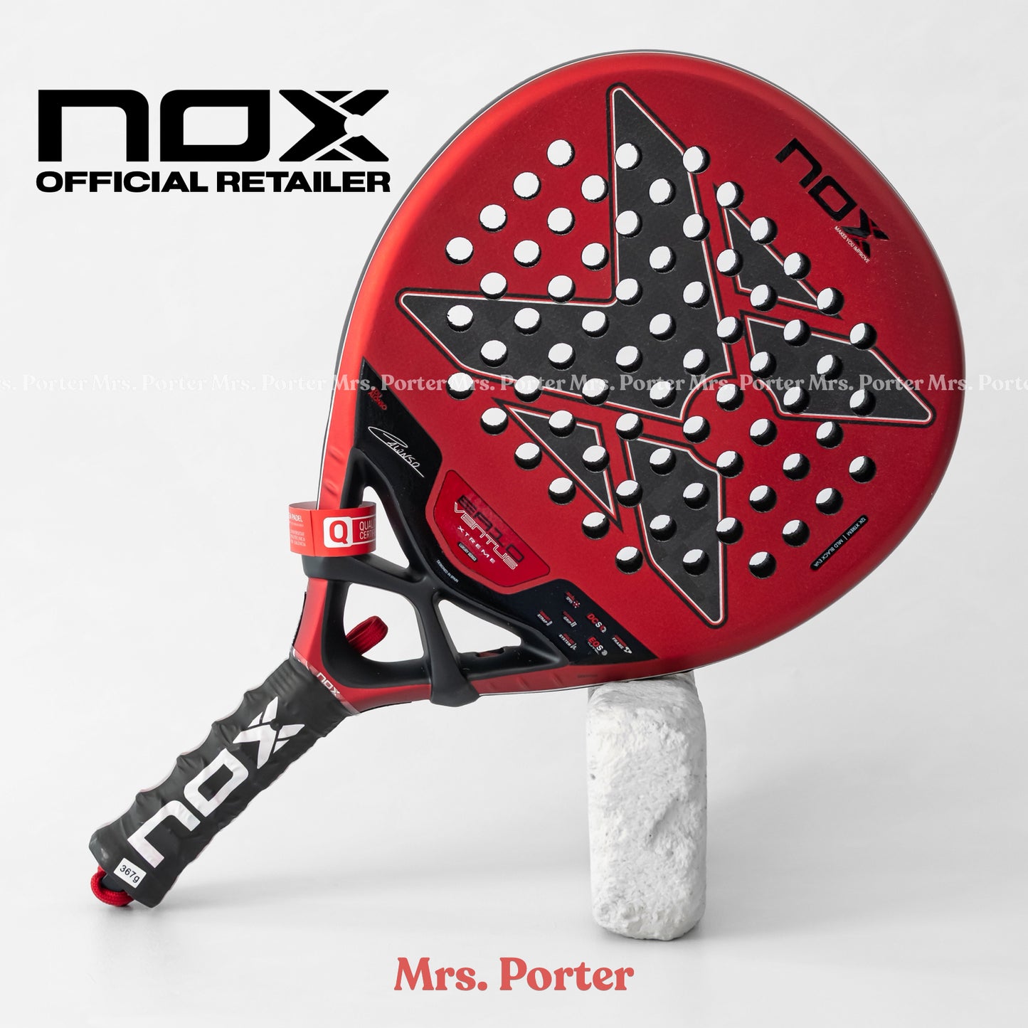NOX EA10 VENTUS HYBRID 12K XTREM BY EDU ALONSO PADEL RACKET