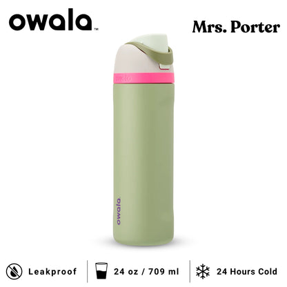 Owala FreeSip 24-Ounce (709ml) Insulated Stainless-Steel Water Bottle