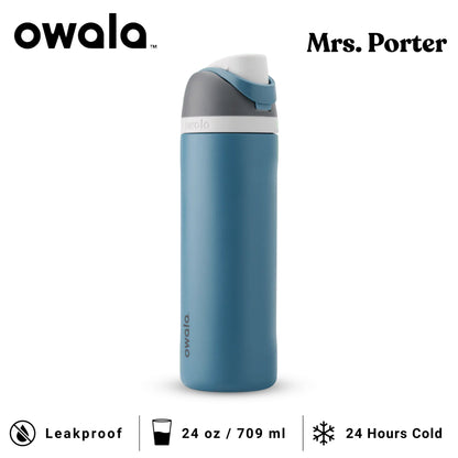 Owala FreeSip 24-Ounce (709ml) Insulated Stainless-Steel Water Bottle