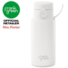 frank green Ceramic Reusable Bottle with Switch Lid & Strap (34oz/1000ml)
