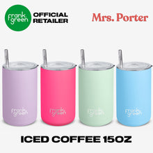 frank green Iced Coffee Cup with Straw (15oz/425ml)