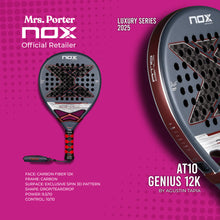 NOX AT10 GENIUS 12K 2025 BY AGUSTIN TAPIA PADEL RACKET