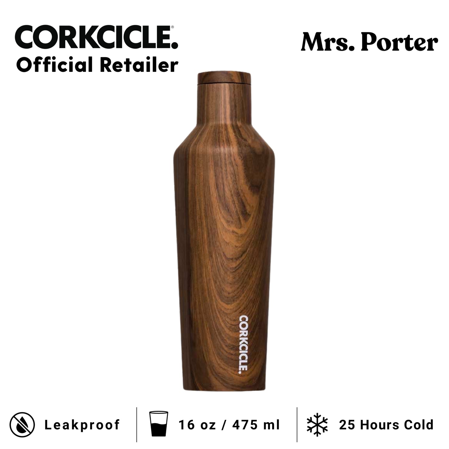 CORKCICLE Canteen 16oz Stainless Water Bottles