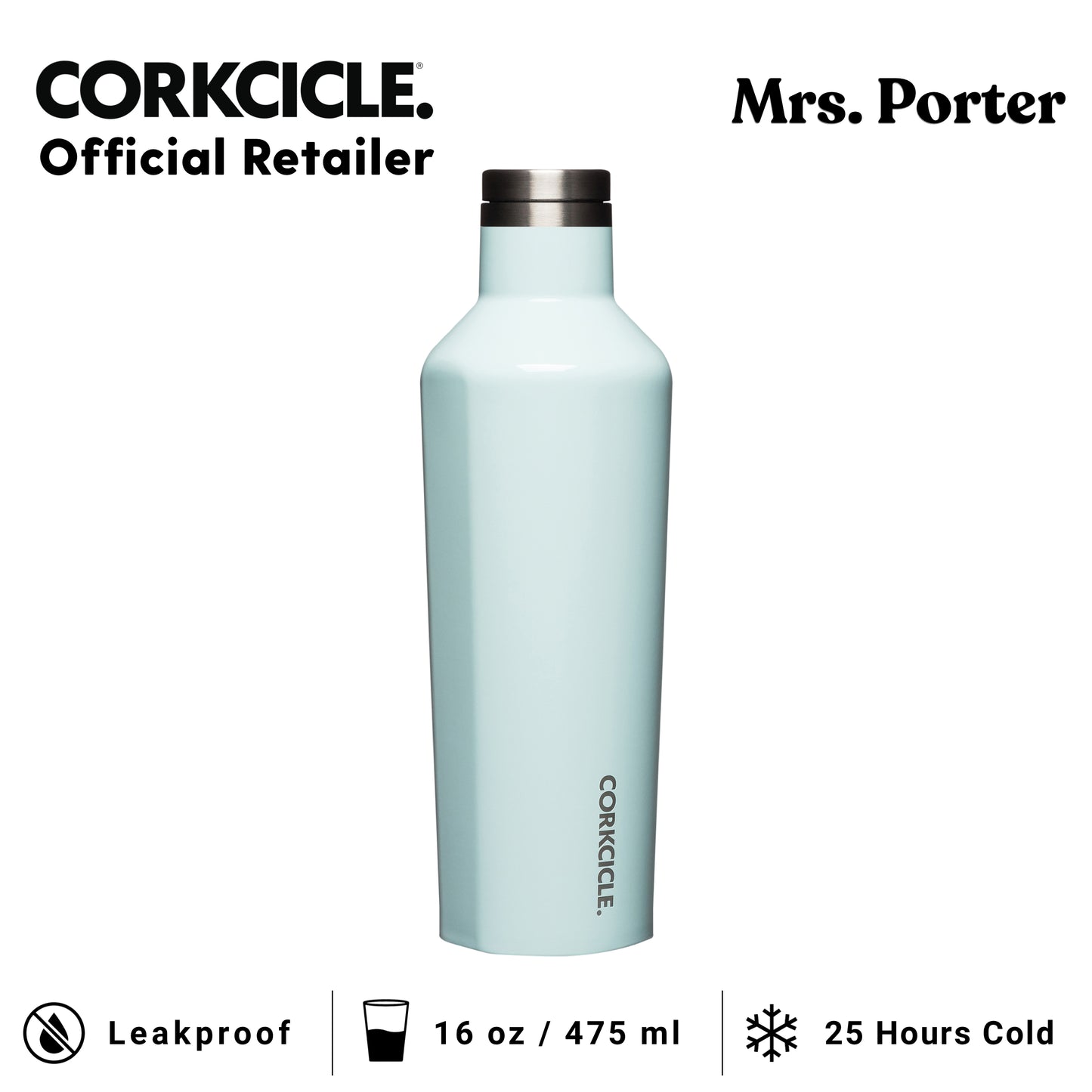 CORKCICLE Canteen 16oz Stainless Water Bottles