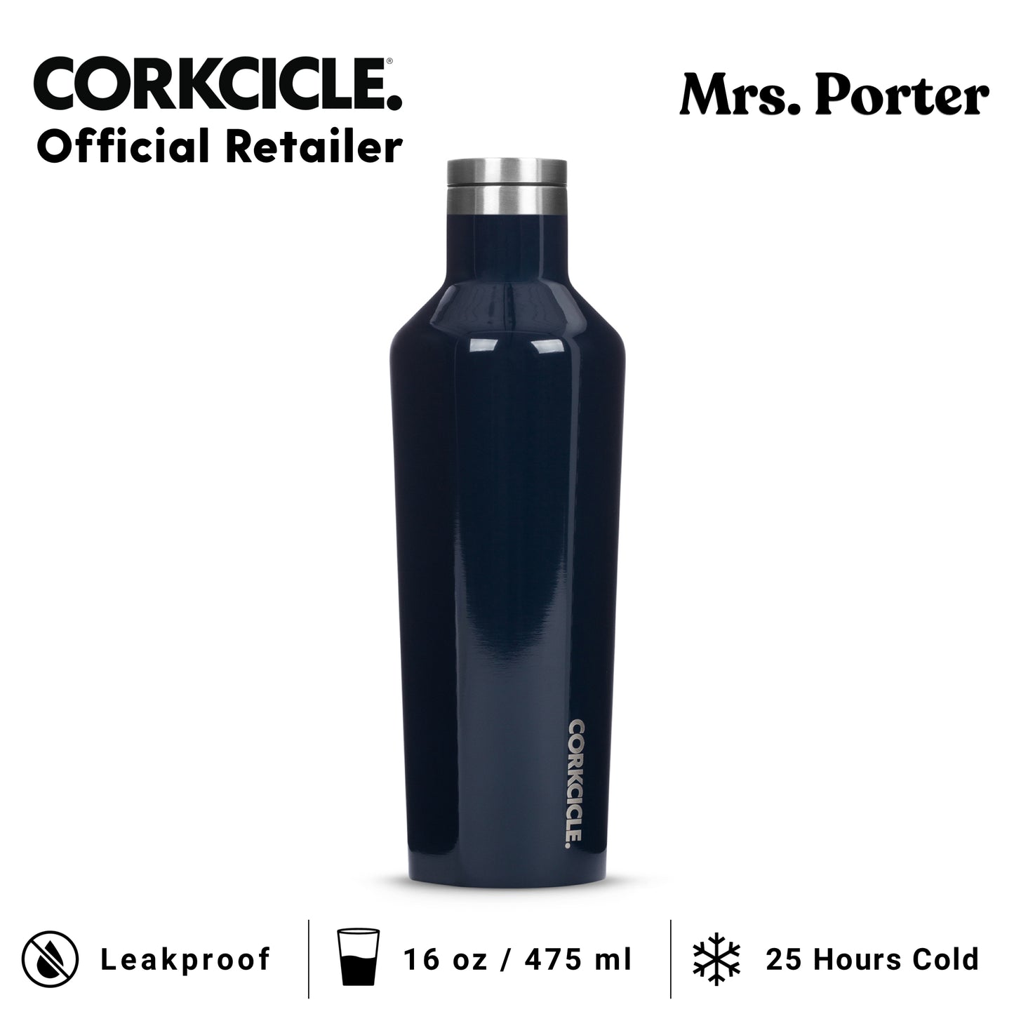 CORKCICLE Canteen 16oz Stainless Water Bottles