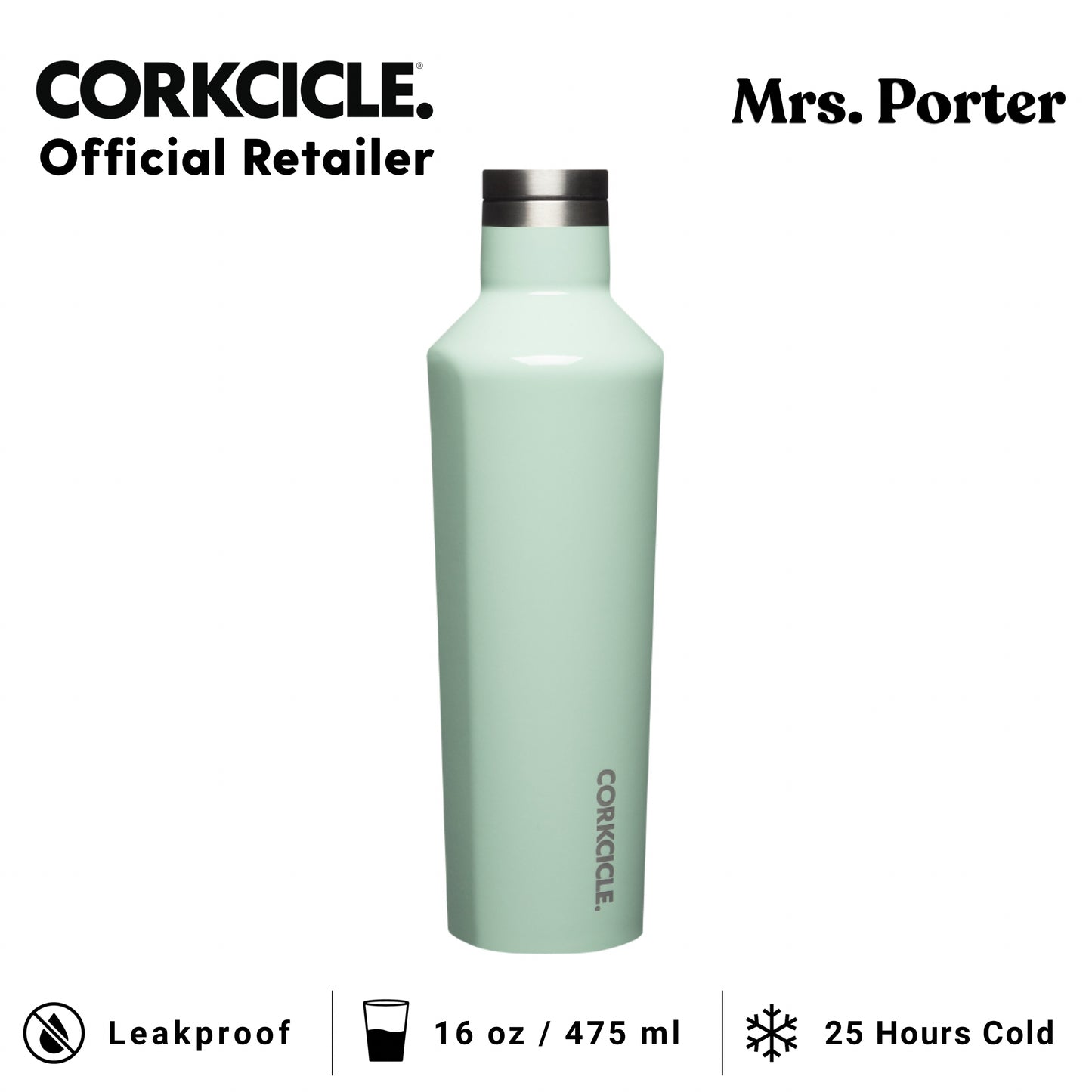 CORKCICLE Canteen 16oz Stainless Water Bottles