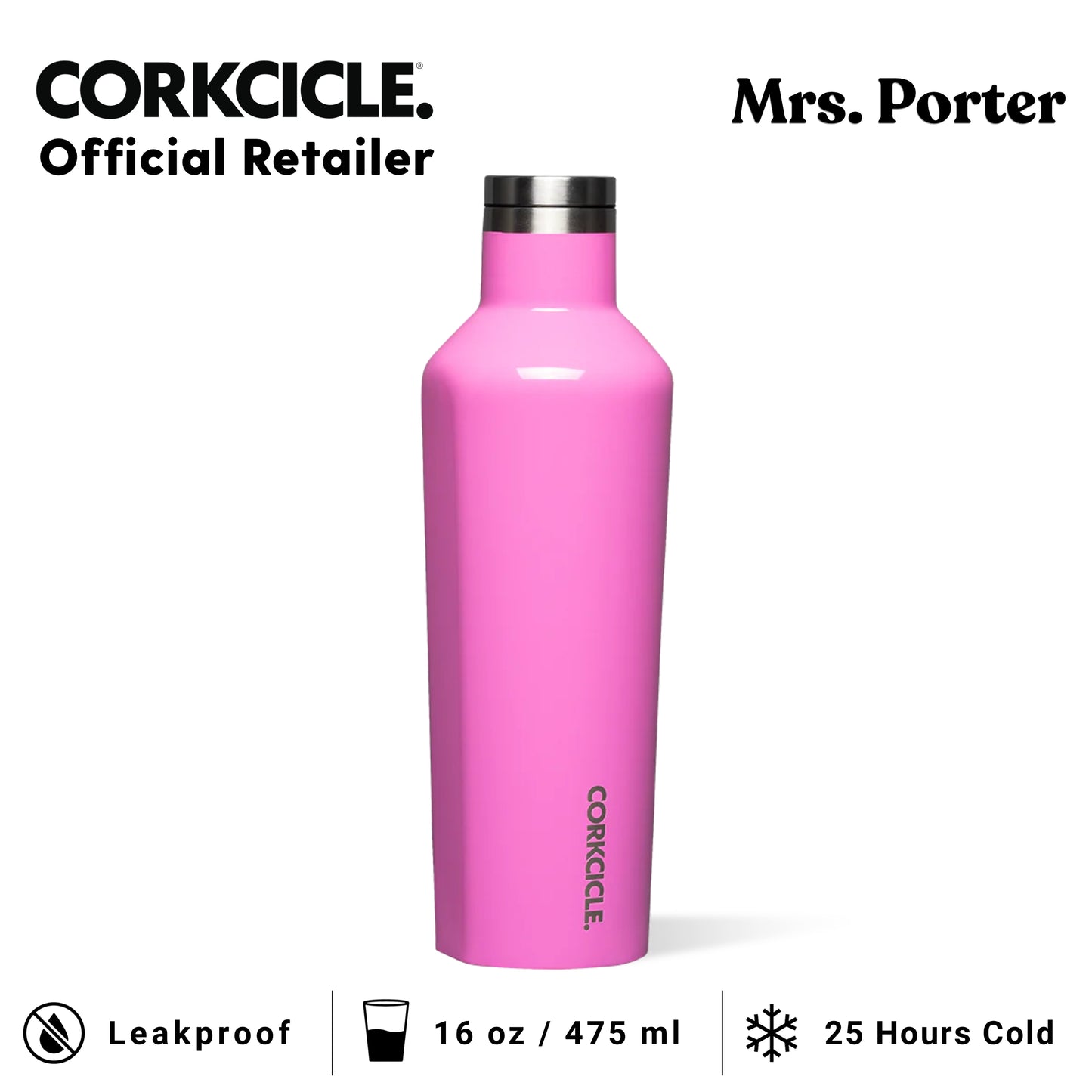 CORKCICLE Canteen 16oz Stainless Water Bottles