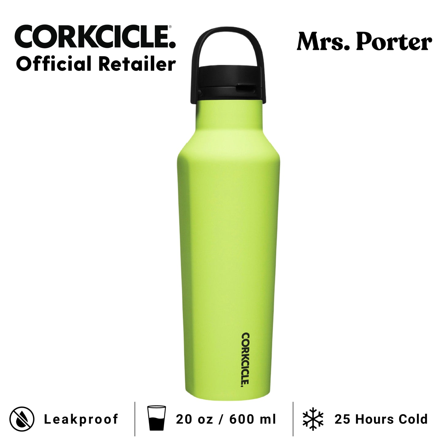 CORKCICLE Sport Canteen 20oz Water Bottle