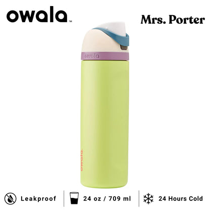 Owala FreeSip 24-Ounce (709ml) Insulated Stainless-Steel Water Bottle