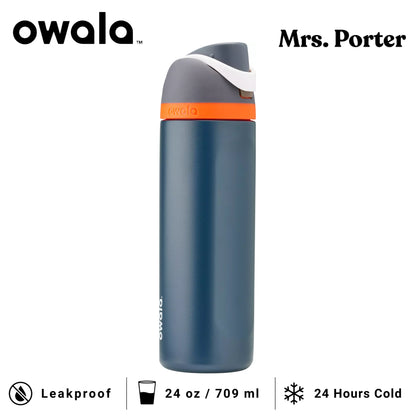 Owala FreeSip 24-Ounce (709ml) Insulated Stainless-Steel Water Bottle