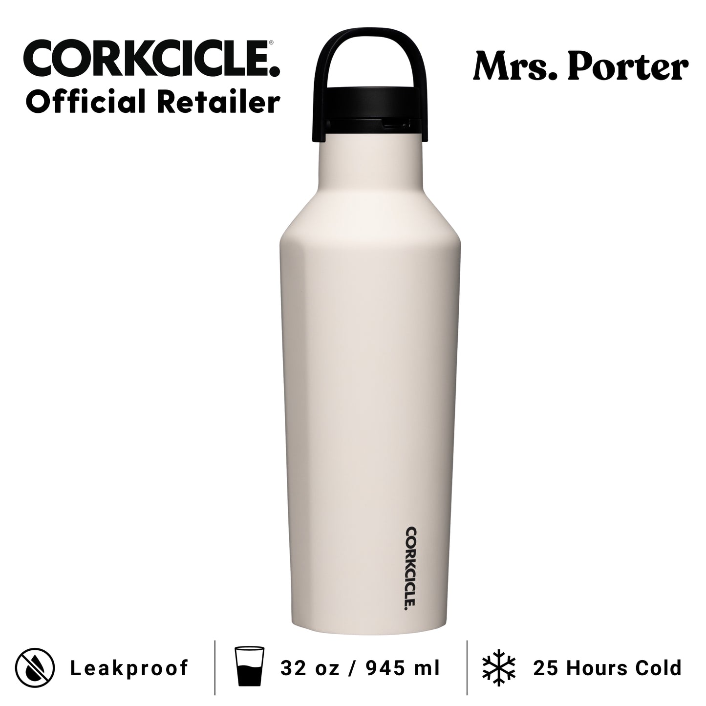 CORKCICLE Sport Canteen 32oz Water Bottle