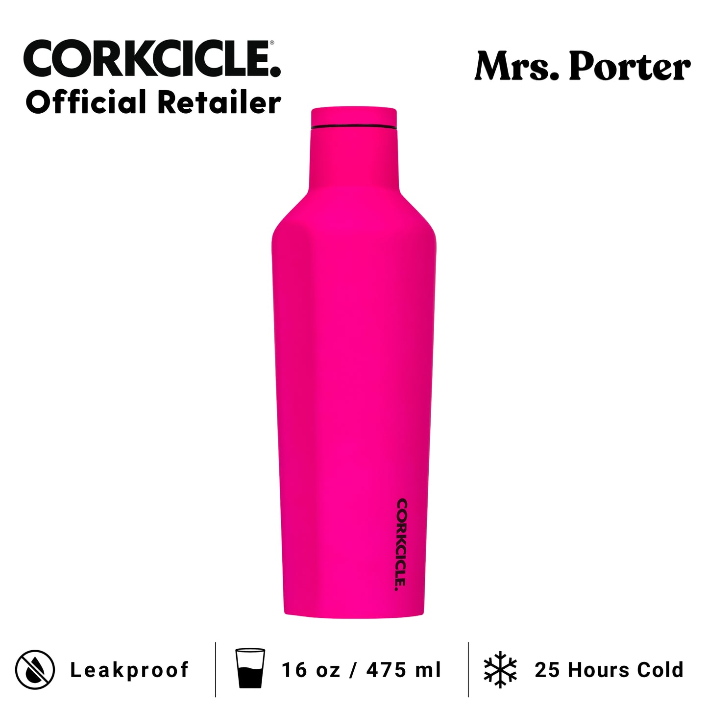 CORKCICLE Canteen 16oz Stainless Water Bottles