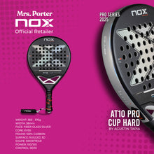 NOX AT10 PRO CUP HARD 2025 BY AGUSTIN TAPIA PADEL RACKET