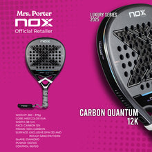 NOX CARBON QUANTUM 12K 2025 PADEL RACKET