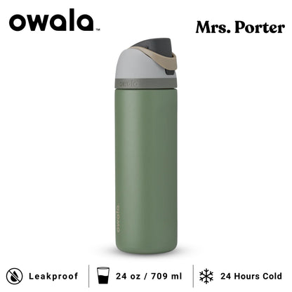 Owala FreeSip 24-Ounce (709ml) Insulated Stainless-Steel Water Bottle