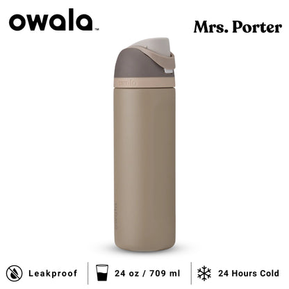 Owala FreeSip 24-Ounce (709ml) Insulated Stainless-Steel Water Bottle