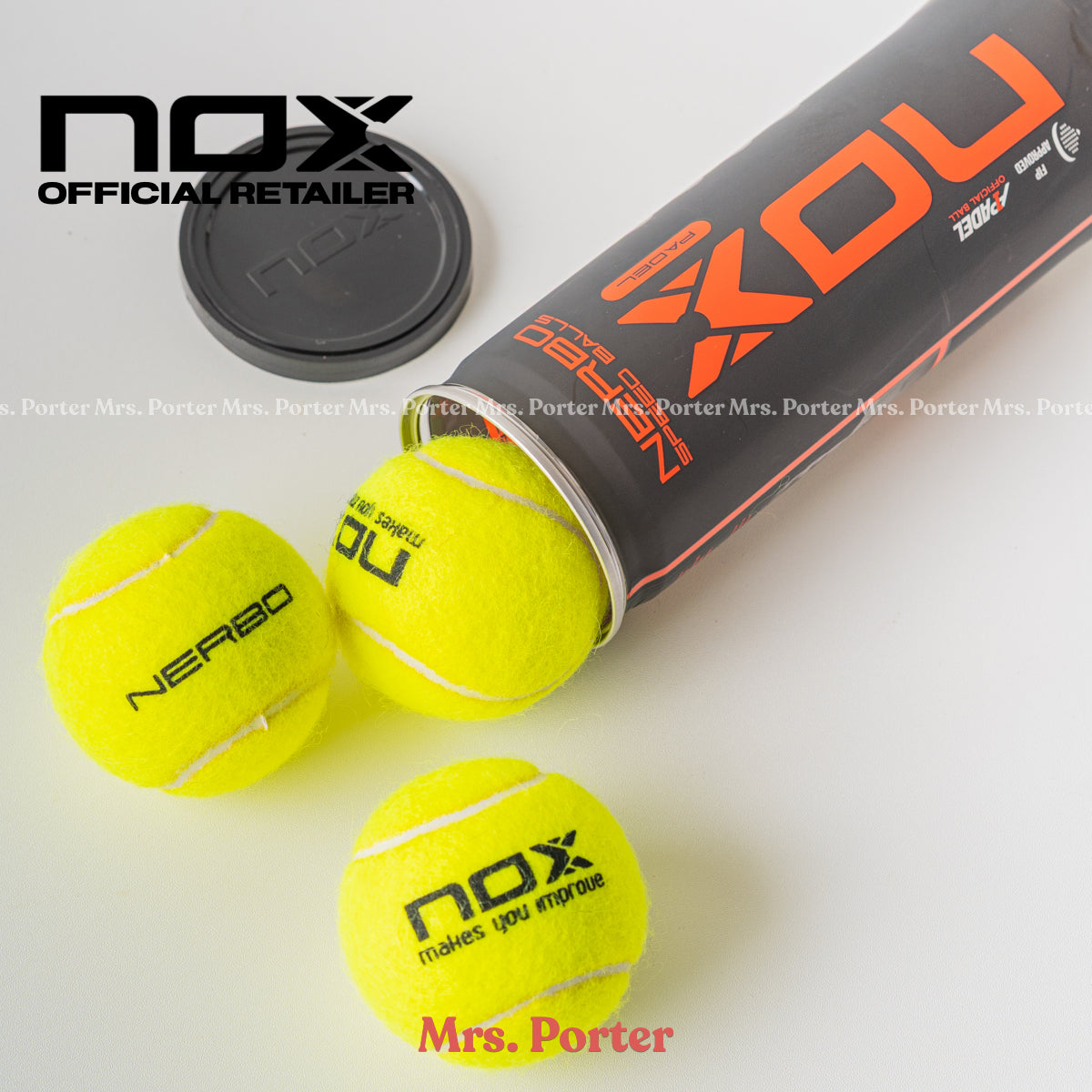 NOX NERBO PADEL BALLS BOLA PADEL (isi 3)