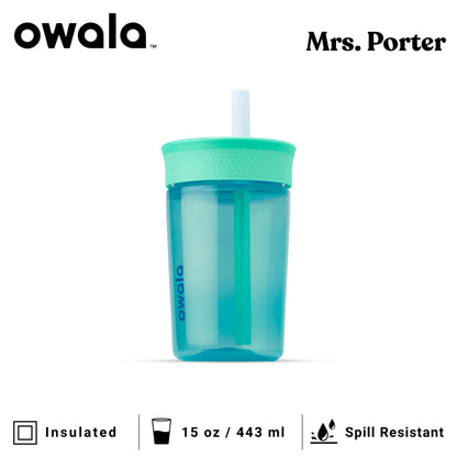 Owala Kids 15oz (443ml) Insulation BPA-Free Plastic Tumbler