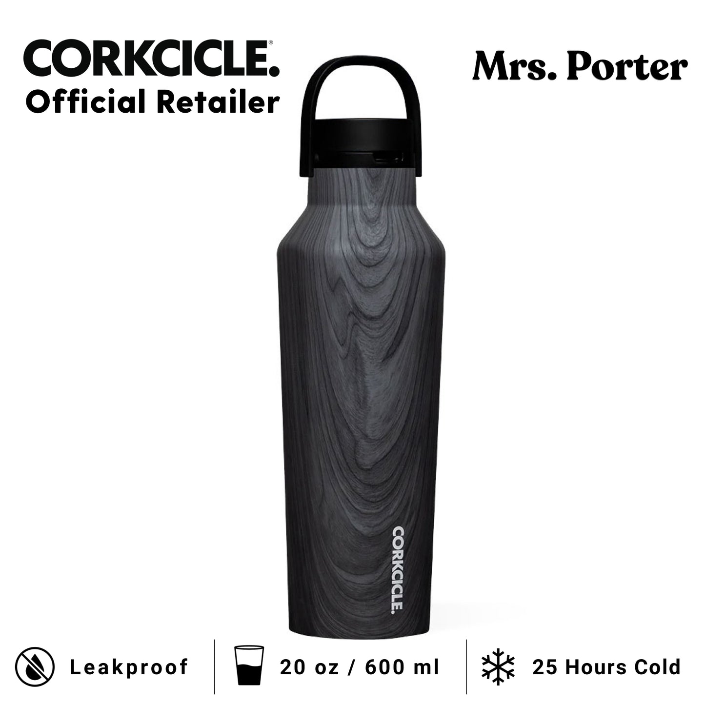 CORKCICLE Sport Canteen 20oz Water Bottle