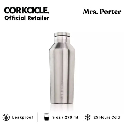 CORKCICLE Canteen 9oz Stainless Water Bottles