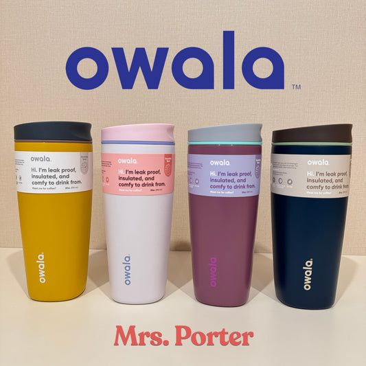 Owala SmoothSip Slider 12oz 20oz Insulated Stainless Steel Tumbler