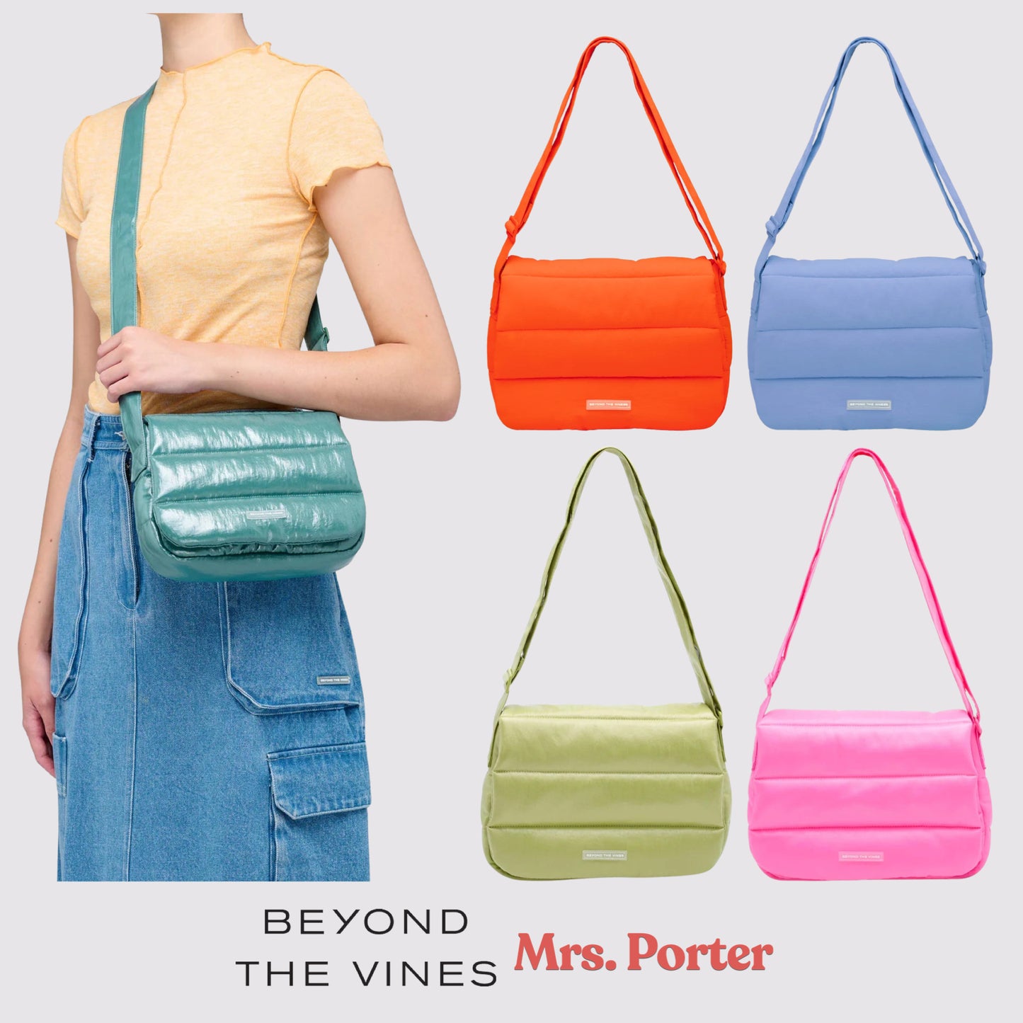 Beyond The Vines BTV Poofy Bag