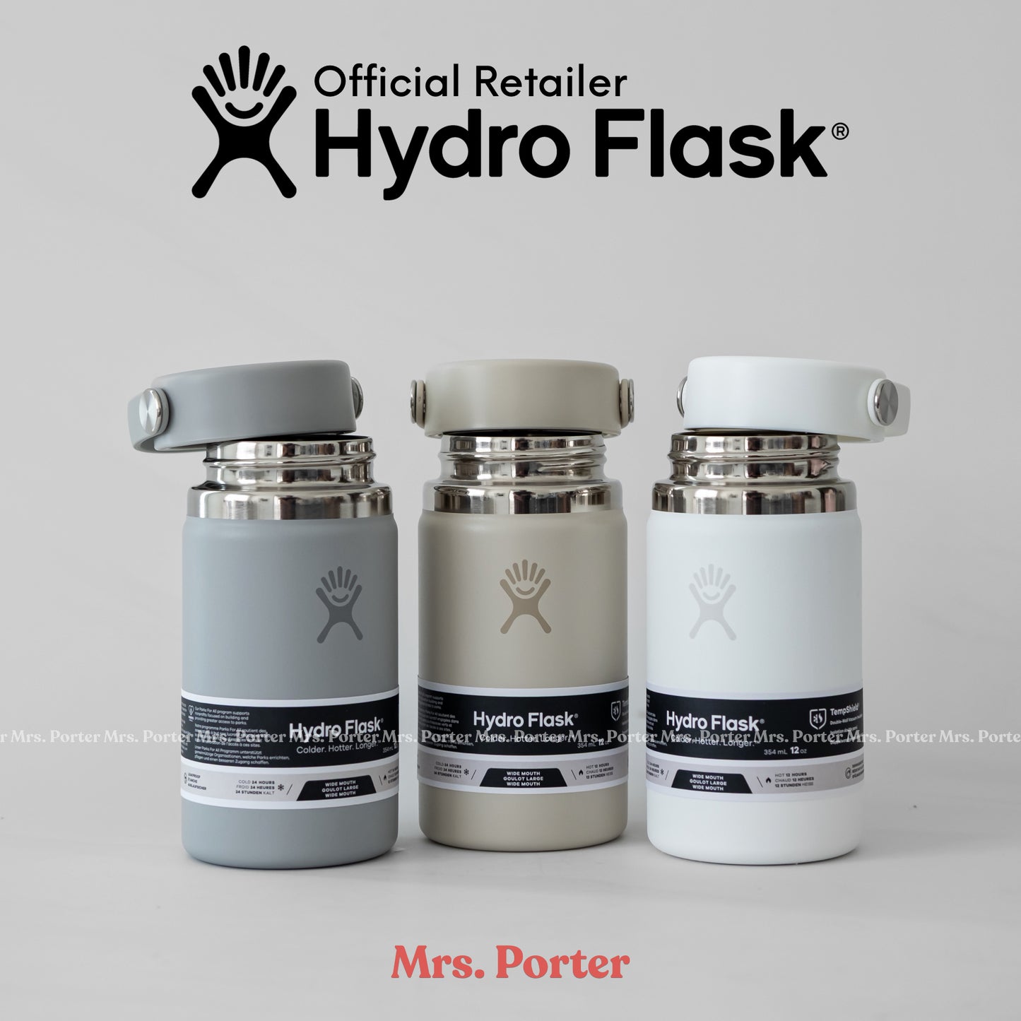 Hydro Flask Tumbler 12oz (354ml) Wide Mouth with Flex Cap