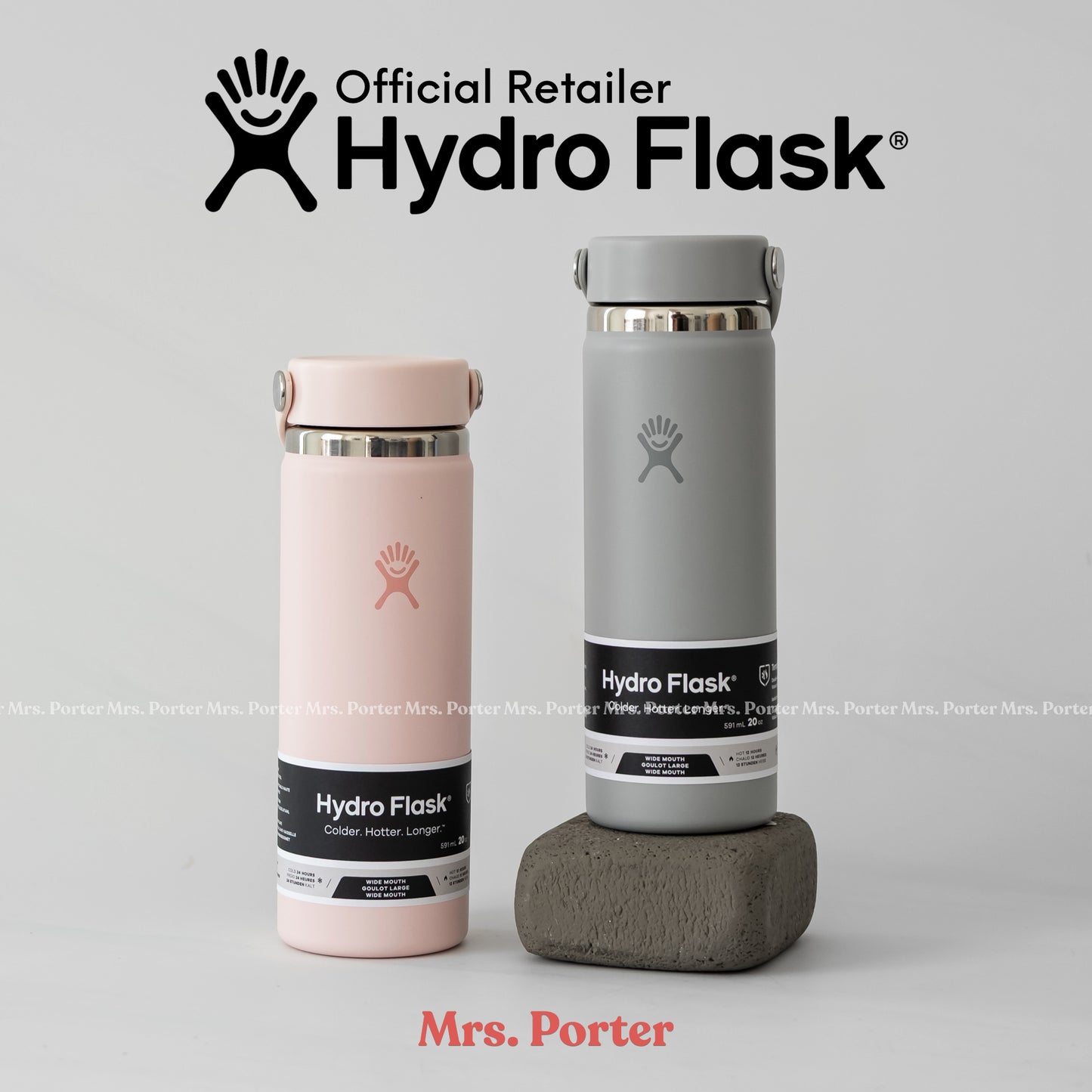 Hydro Flask Tumbler 20oz (591ml) Wide Mouth with Flex Cap