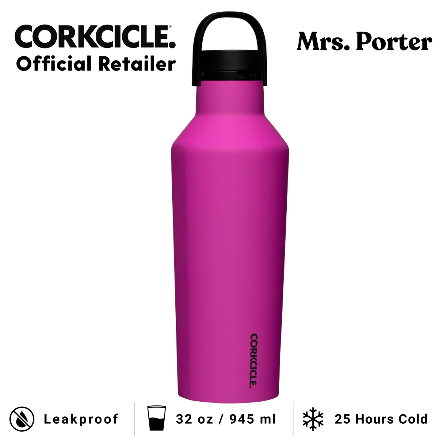 CORKCICLE Sport Canteen 32oz Water Bottle