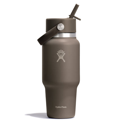 Hydro Flask 24oz (710ml) Wide Mouth Travel Bottle with Flex Straw Cap