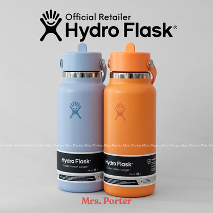 Hydro Flask Tumbler 32oz (946mL) Wide Mouth with Flex Straw Cap