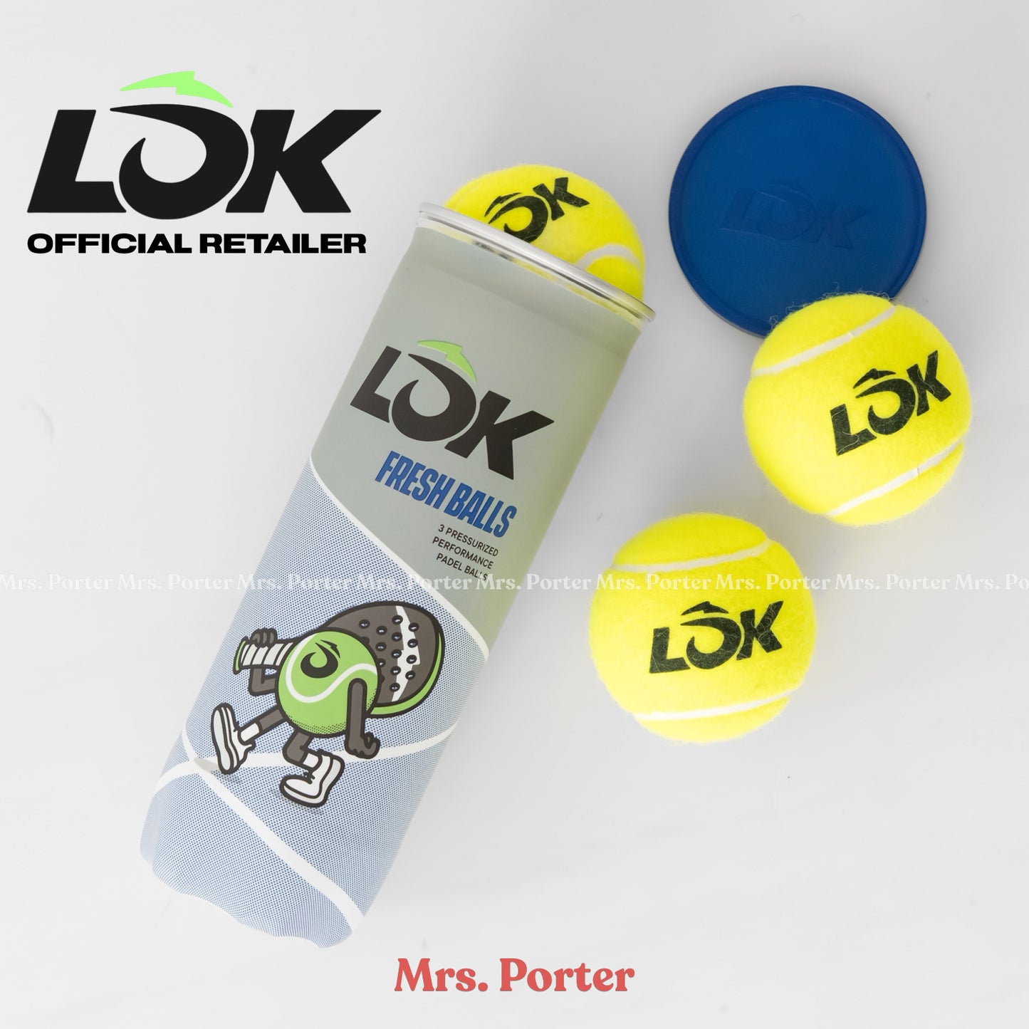 LOK FRESH BALLS ACCENT BOLA PADEL